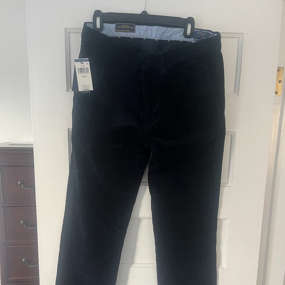 Ralph Lauren Men's Slim Fit Corduroys 33x32 NEW